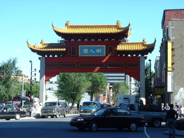 Chinatown, an example of an insulated community.